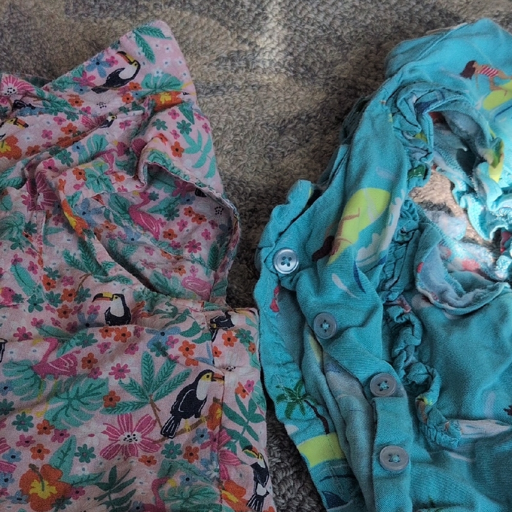 Tropical Print Boden And Jojo Knot Tie